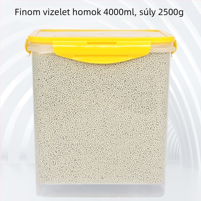 Hörcsög alomtálcás készlet: vizelet-gránulátumok, toalett-homok, forgács alomhoz, gabonafélék nyárra