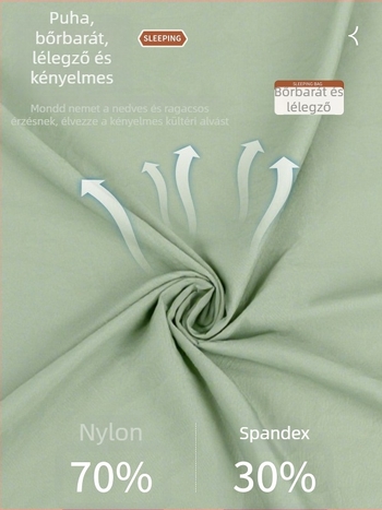 Hikeman Hálózsák belső bélés – kültéri használatra – könnyű, hordozható, magas rugalmasságú, levehető és mosható