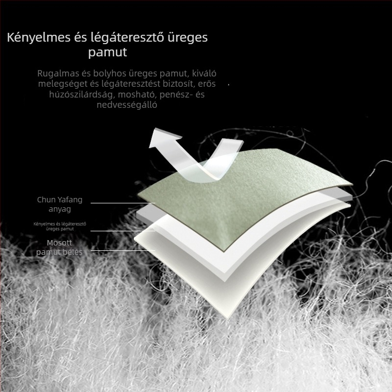 SunnyFeel Szabadidős kemping alvózsák – töltet: üreges pamut, bélés: vízben mosott pamut, anyag: Chunya Spinning, felépítés: boríték alakú, súly: 1300 g