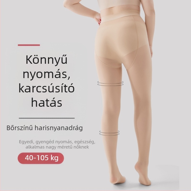 Női nylon formázó harisnya, közepes vastagságú, hosszú, anti-szakadás és anti-súrlódás