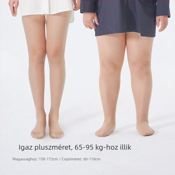 Nylon harisnyanadrág formázáshoz, anti-szakadás, egyszínű, vékony, láb része