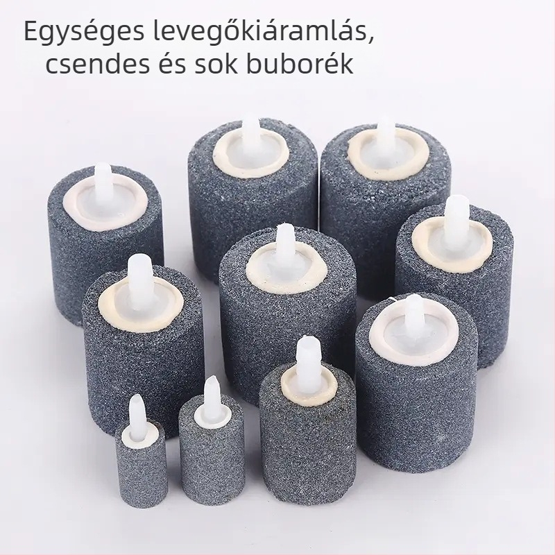 Akvaris buborékszívó kő — anyag: kerámia, égetés magas hőmérsékleten; 100 g; Pengyi; modell Bubble Stone