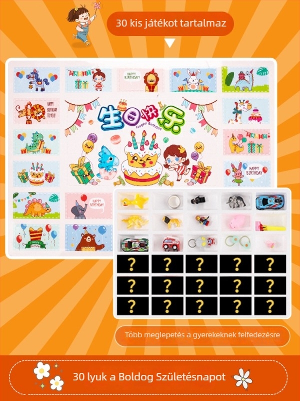 Interaktív nyereményes játék arany tojás összetörésével – rendezvényekre, 7–14 éveseknek, műanyag, 3C tanúsítvány (Kód: 2025182202066143)