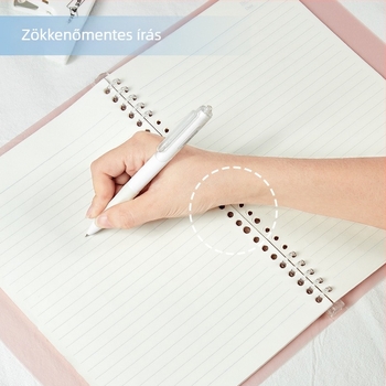 Egyetemi notesz leválasztható oldalakkal, 30 oldal, jó minőségű papír