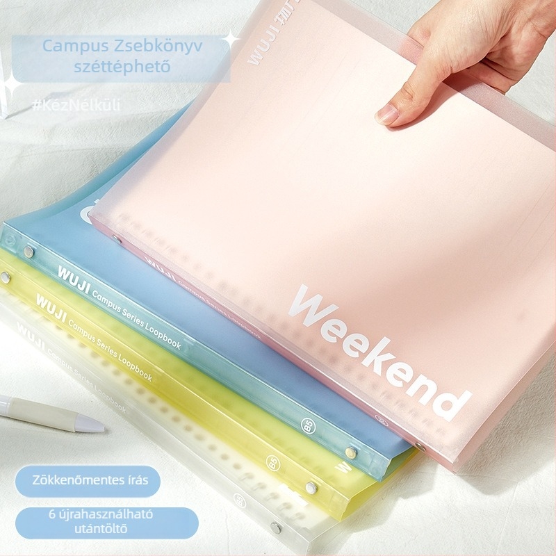 Egyetemi notesz leválasztható oldalakkal, 30 oldal, jó minőségű papír