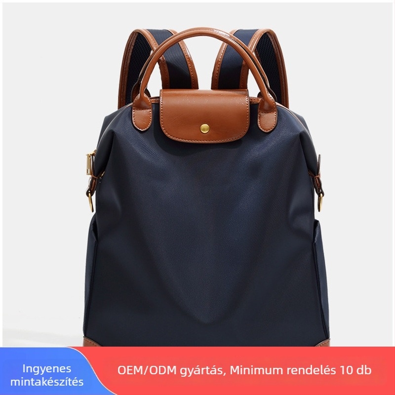 Nylon hátizsák üzleti utazásokhoz, uniszex, 20–35 L, vízálló, 14 hüvelykes laptophoz illeszkedik, ívelt vállpántok