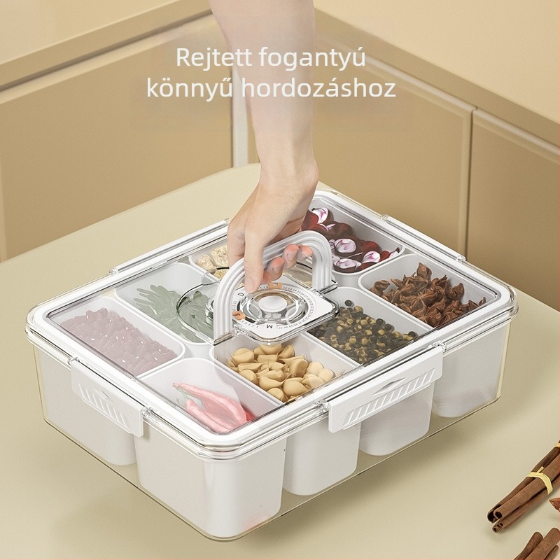 Shangyou zárt fűszertároló doboz szárított chilivel és keverék fűszerekkel, logóval ellátva, testreszabható feldolgozás, modern minimalista dizájn