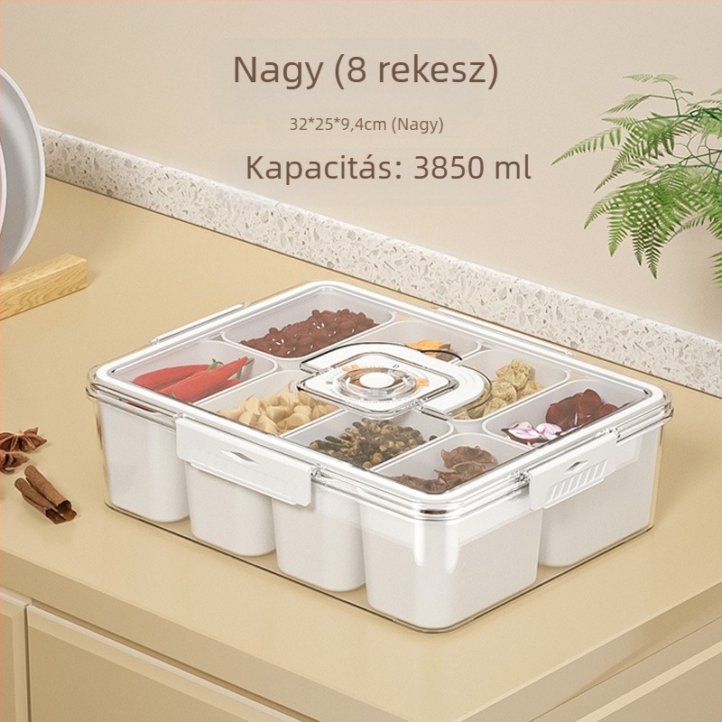 Shangyou zárt fűszertároló doboz szárított chilivel és keverék fűszerekkel, logóval ellátva, testreszabható feldolgozás, modern minimalista dizájn