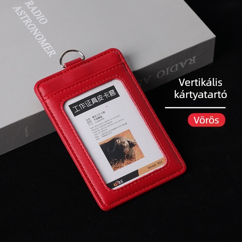 Valódi bőrből készült kártyatartó, Ins stílus (Anyag: valódi bőr; Típus: Kártyatartó; Stílus: Ins stílus)