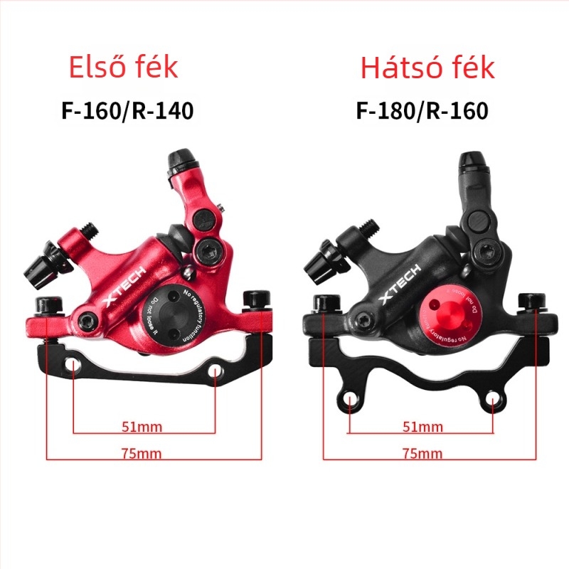 Zoom Xinlong HB100 hidraulikus tárcsafék féknyereg mountain bike-hoz