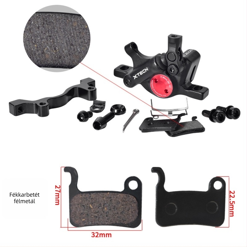 Zoom Xinlong HB100 hidraulikus tárcsafék féknyereg mountain bike-hoz