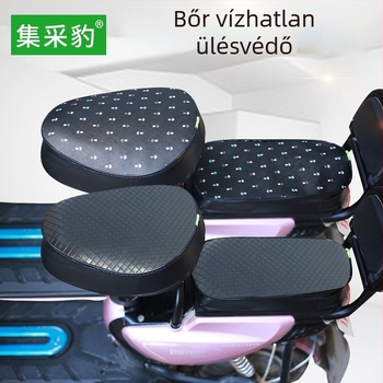 Elektronikus kerékpár nyeregvédő huzat – bőr, vízálló, UV‑védett, minden évszakban univerzális.