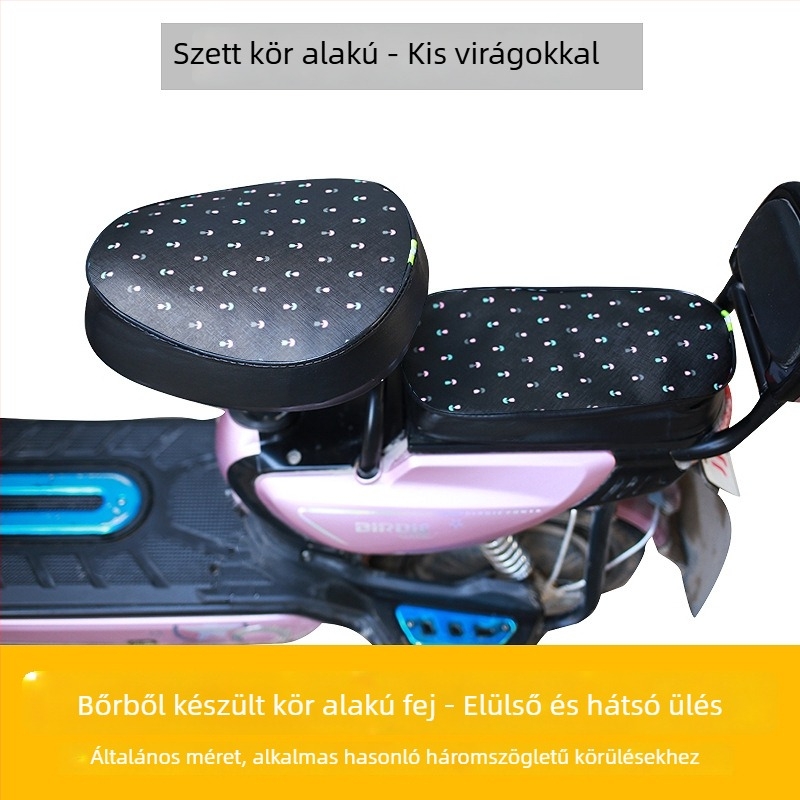 Elektronikus kerékpár nyeregvédő huzat – bőr, vízálló, UV‑védett, minden évszakban univerzális.