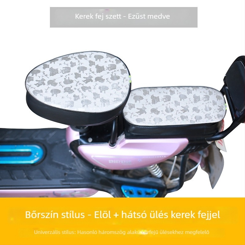 Elektronikus kerékpár nyeregvédő huzat – bőr, vízálló, UV‑védett, minden évszakban univerzális.