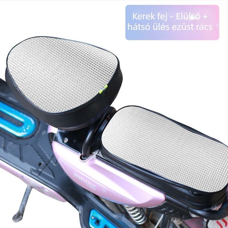 Elektronikus kerékpár nyeregvédő huzat – bőr, vízálló, UV‑védett, minden évszakban univerzális.