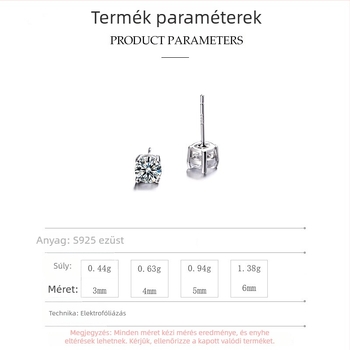 S925 Sterling ezüst fülbevalók, gyémántos megmunkálás, geometriai dizájn, városi stílus