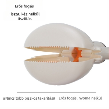 Kutyapiszok felszedő eszköz kampóval és zacskó tartóval — műanyag, 40 db csomag, macskáknak és kutyáknak