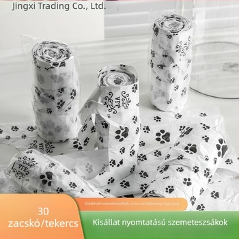 Sűrített kutyapisz- és macskaalom zacskók háziállat-hulladék tisztításához