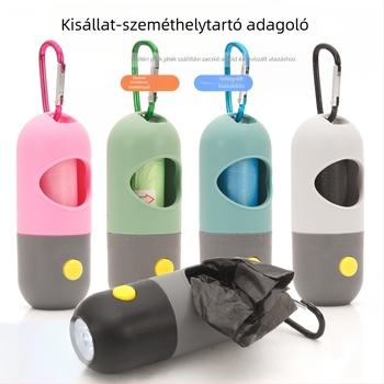 LED zseblámpa PP-ház, sík szájú kialakítás, szabályos vastagság