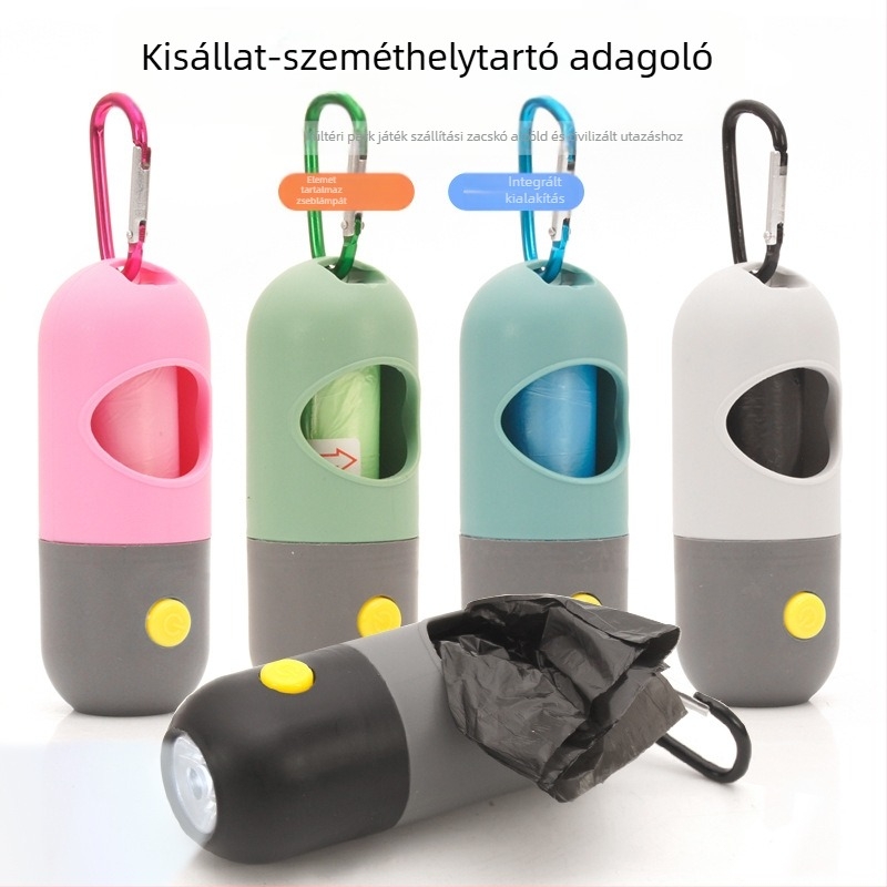 LED zseblámpa PP-ház, sík szájú kialakítás, szabályos vastagság