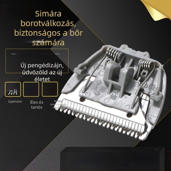 Panasonic hajvágó cserélhető pengefeje – titánium ötvözetű penge, leválasztható és mosható fej, brushless motorral, kettős táplálású, kompatibil ER-PGF40, PGF80, WGB8A CA