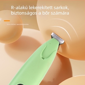 Állat lábfejének elektromos pedikűr készüléke, kutyáknak és macskáknak, ABS anyagból, LED világítással