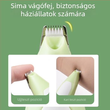 Elektromos kisállat-szőrvágó és kutya mancs szőrzet-trimmer