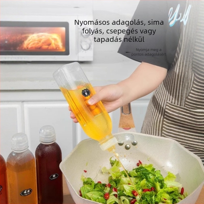 Olajspray palack – PP, szivárgásmentes, nyomásos permetező funkció, modern minimalista dizájn