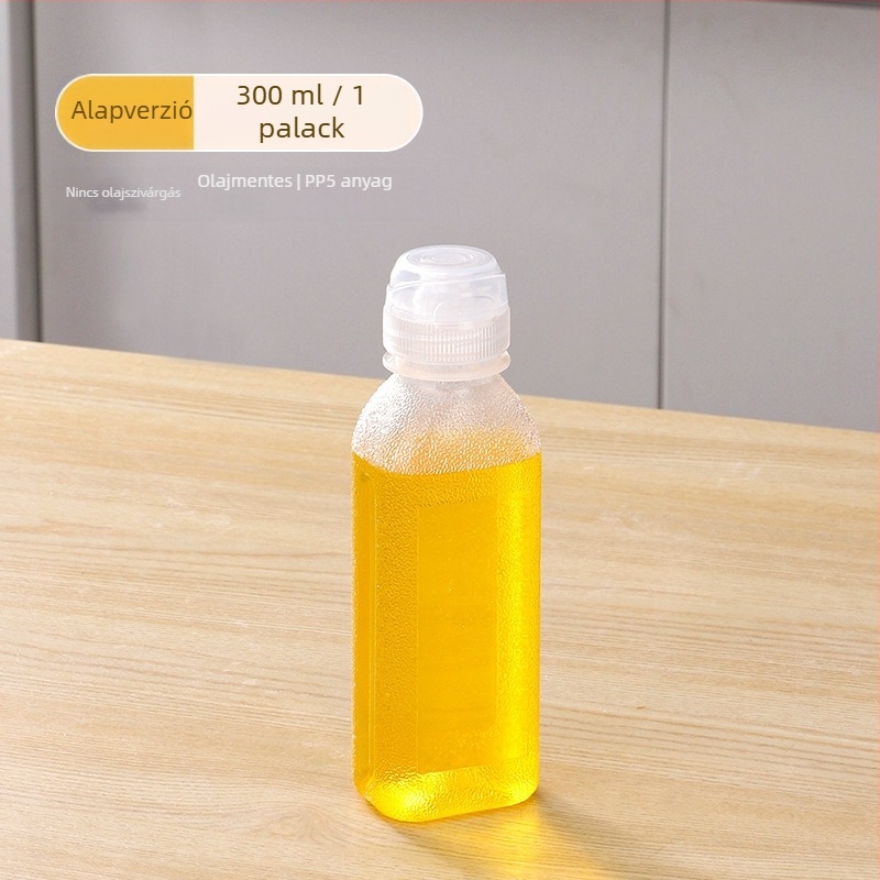 Olajspray palack – PP, szivárgásmentes, nyomásos permetező funkció, modern minimalista dizájn