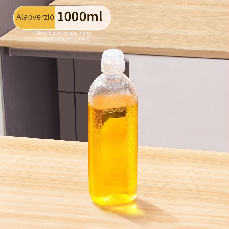 Olajspray palack – PP, szivárgásmentes, nyomásos permetező funkció, modern minimalista dizájn