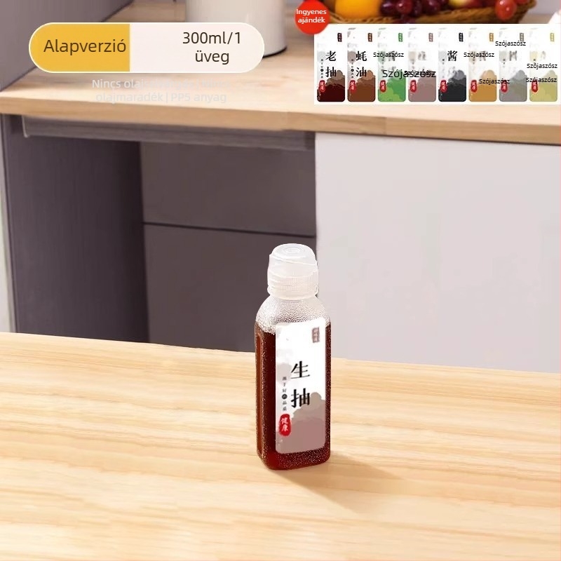 Olajspray palack – PP, szivárgásmentes, nyomásos permetező funkció, modern minimalista dizájn