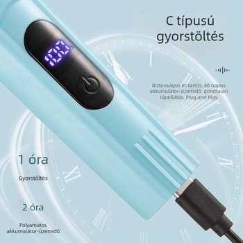 Akkumulátoros elektromos mancsvágó háziállatoknak, világítással — ápolás macskák és kutyák számára