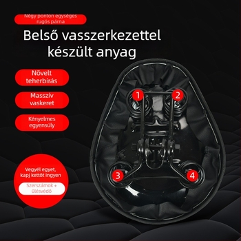 Elektromos kerékpár ülés párna vasból készült héjjal, modell 88, anyag 88, univerzális kiegészítők