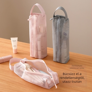 FaSoLa utazási kozmetikai táska, kocka alakú, poliészter, többfunkciós