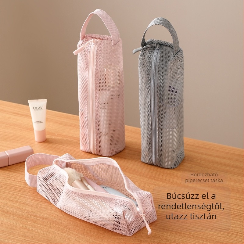 FaSoLa utazási kozmetikai táska, kocka alakú, poliészter, többfunkciós