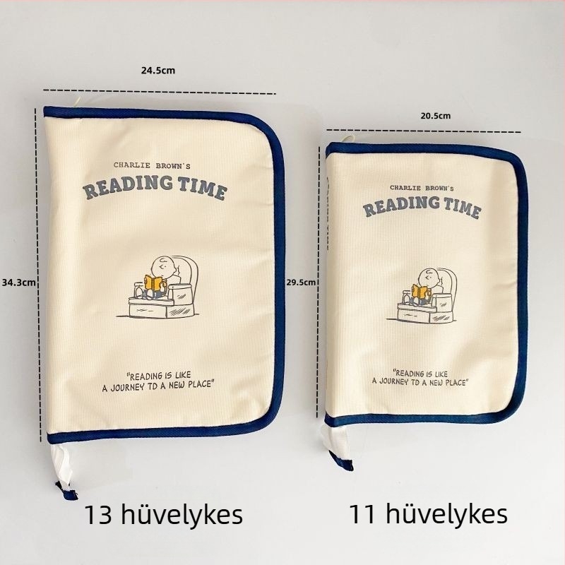 Snoopy mintás 11 hüvelykes tabletához készült billentyűzet-táska