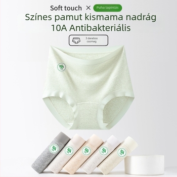 Pamut antibakteriális kismama alsónadrág, magas derekú has­támogatással, szülés utáni rövidnadrág, terhesség korai, középső és késői szakaszára, nagy méret