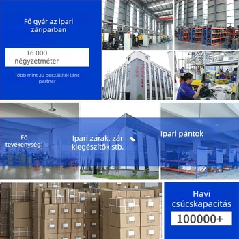 Ipari záró retesz motoros szekrényekhez DK617, 304 rozsdamentes acél, Kexin Hardware, modern minimalista stílus, mágneses polírozás, műanyag permetezés