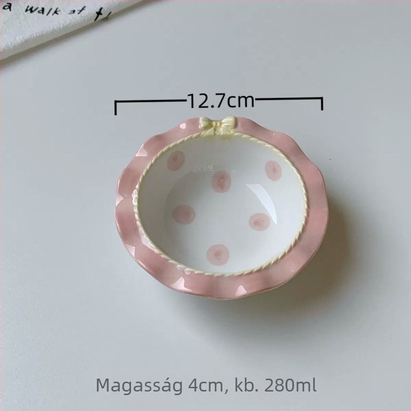 Kerámiás macska tál, márka Zhi ci ting, származás Chaozhou, Guangdong, macskáknak