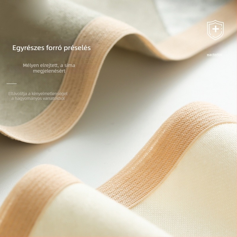 Várandós nők középmagas derekú antibakteriális pamut alsónemű, 95% pamut, szövés 40, pamut bélés