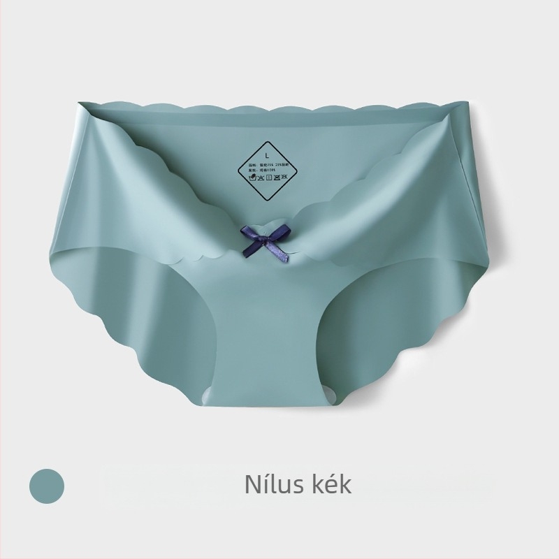 Terhes nőknek tervezett női fehérnemű, Ice Silk nylon 85%, pamut bélés 100%, középmagas derekú, antibakteriális, láthatatlan vonalak nélkül