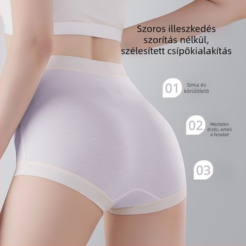 Modal kismama női alsónemű, magas derékkal, antibakteriális ágyéki béléssel és pamut belsővel
