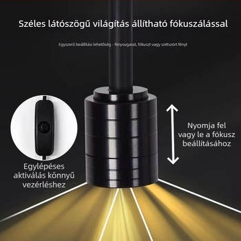 USB Mini teljes spektrumú akváriumi fény vízi növényekhez, 3W, alumínium ötvözet, időzítő, állítható fényerő