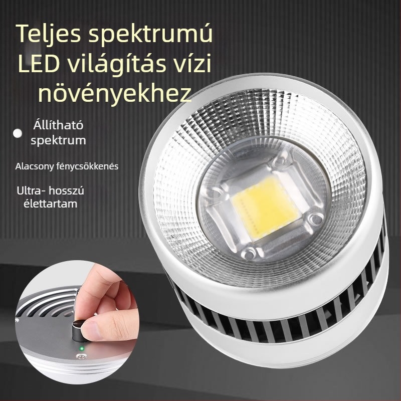 Akvárium LED világítás, vízálló, teljes spektrum, tűzálló anyag, Jialu márka, teljesítmény 10–60 W, súly 0,5–2 kg