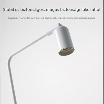 LED akváriumi lámpa E27-es csavaraljjal, tartóhoz szerelhető, teljes spektrum vízi növényekhez, állítható magasság