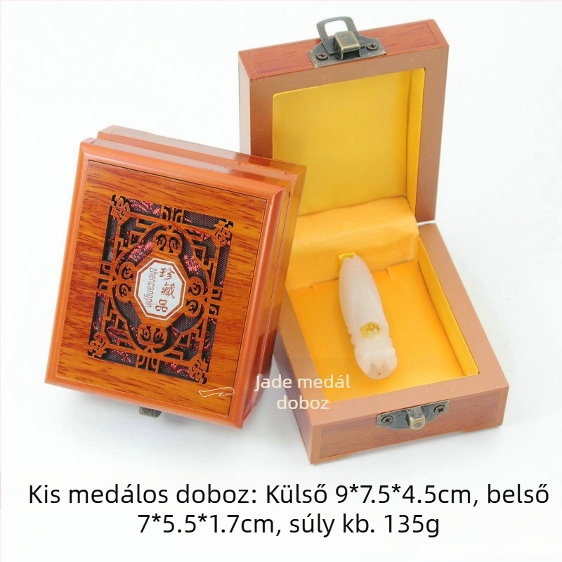 Fából készült ékszerdoboz karkötők és nyakláncok számára — exkluzív bemutató doboz, Aolan Jewelry