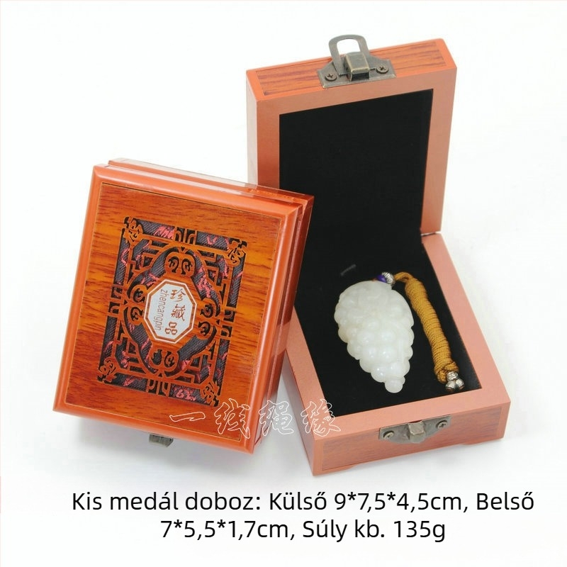 Fából készült ékszerdoboz karkötők és nyakláncok számára — exkluzív bemutató doboz, Aolan Jewelry