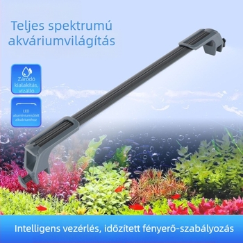 Okos teljes spektrumú LED akváriumi clip lámpa vízinövényekhez