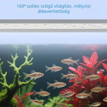Okos teljes spektrumú LED akváriumi clip lámpa vízinövényekhez