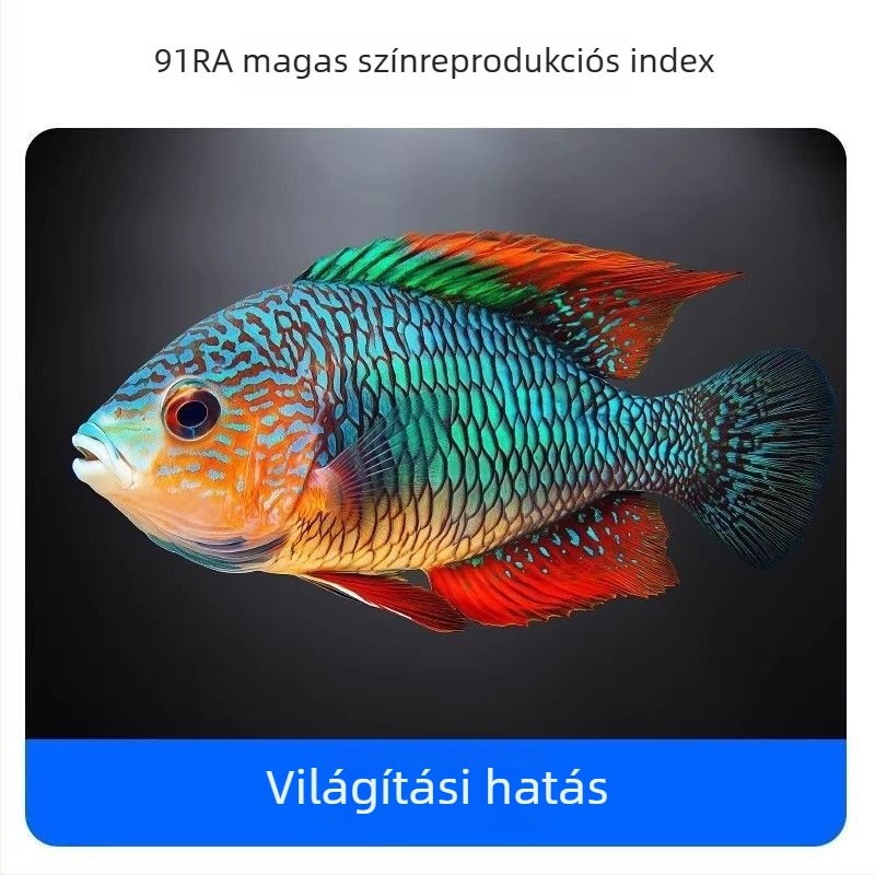 Okos teljes spektrumú LED akváriumi clip lámpa vízinövényekhez